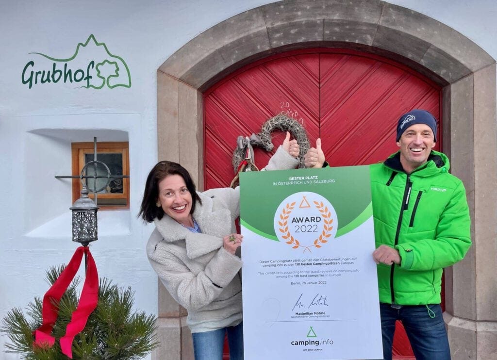 Grubhof ist Österreichs beliebtester campingplatz