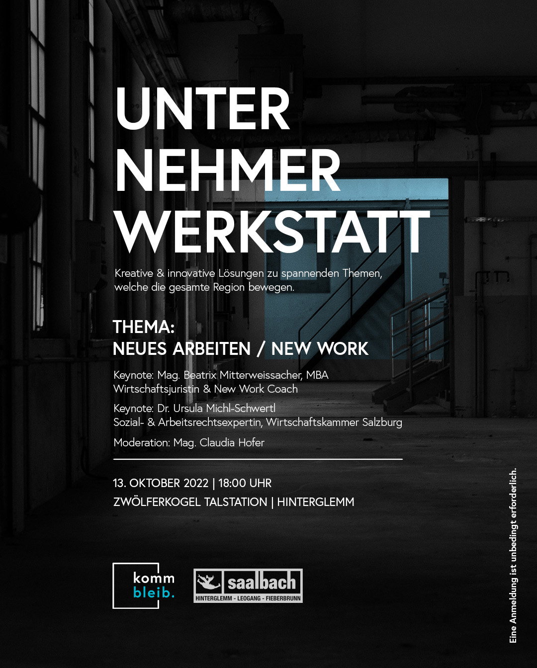 Unternehmerwerkstatt "New Work / Neues Arbeiten"